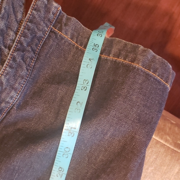 🎉 Vintage EUC Earl Jean P denim coat - fits XXS or XS if closed🎊 - Picture 11 of 11